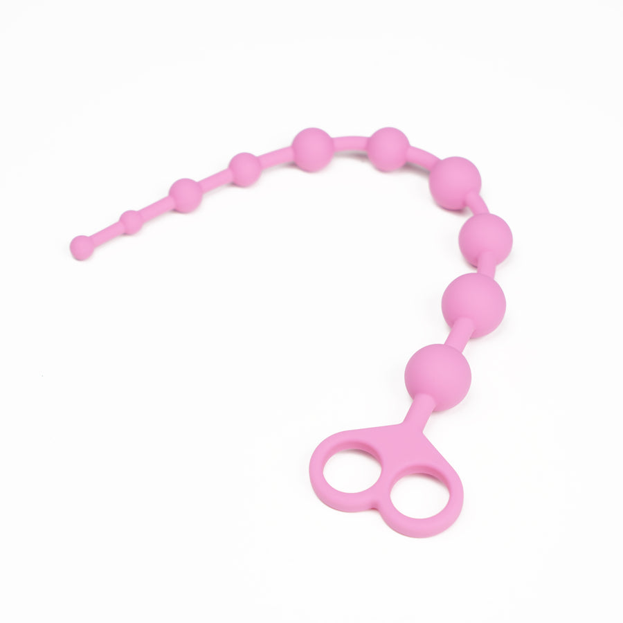 Training Anal Beads Pink